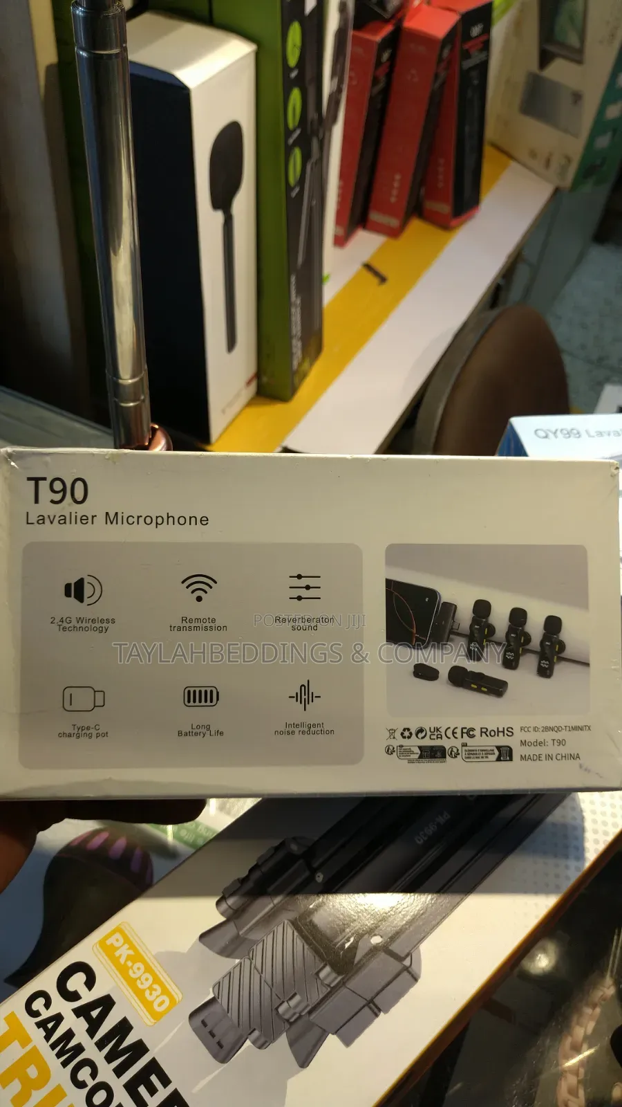 4 in 1 Wireless Microphone, Noise Reduction Mic With Charging Case