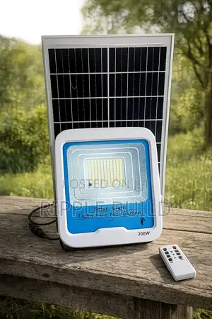 200w Solar Flood Light Waterproof Security Light With Remote Kampala
