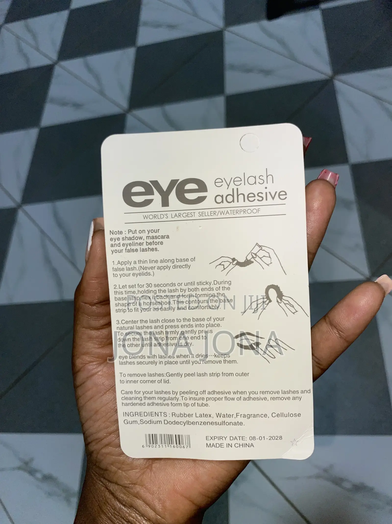 False Eyelash Glue. Original