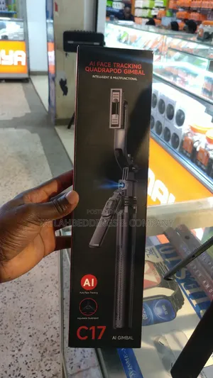 C17 Intelligent Ai Face Tracking Tripod 360 Rotation With Stand