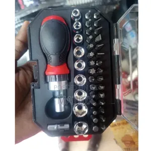 Ratchet Screwdriver With 55 Piece Set