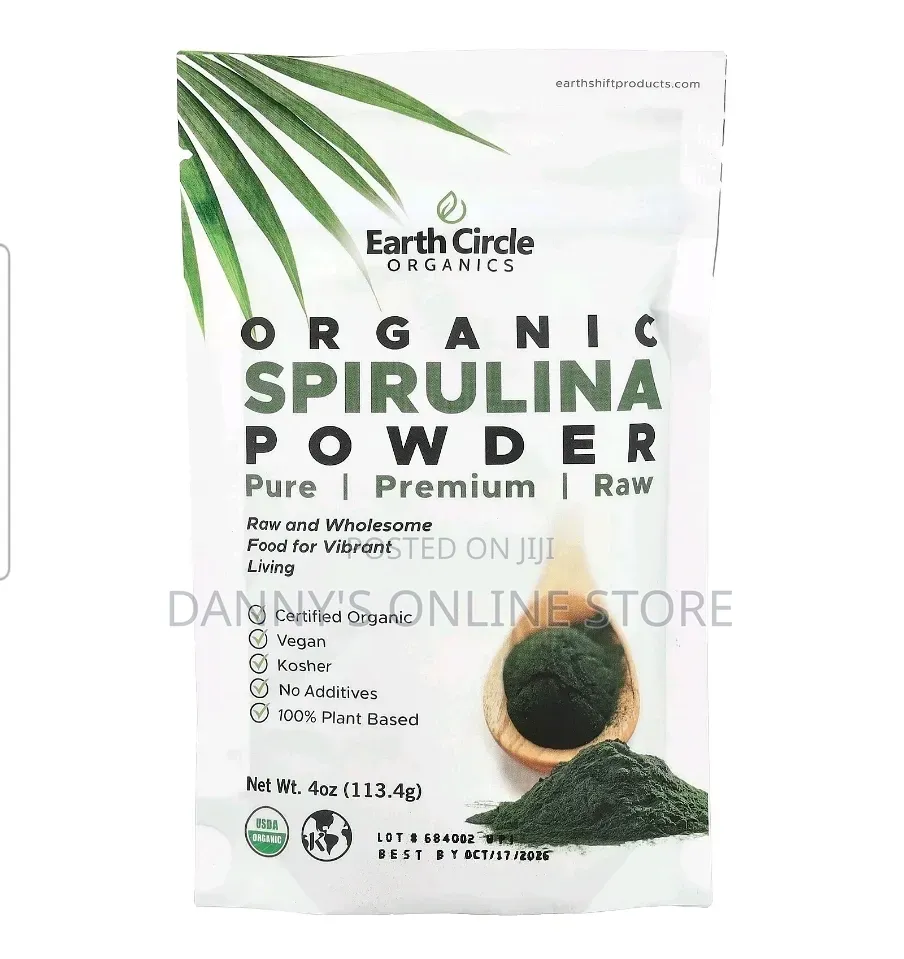 Organic Spirulina Powder, 113g, 56 Servings