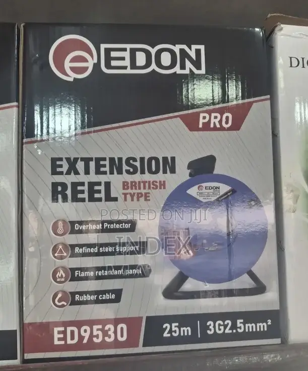 Heavy Duty Power Extention Cable Reel 2.5mm 25 Metres