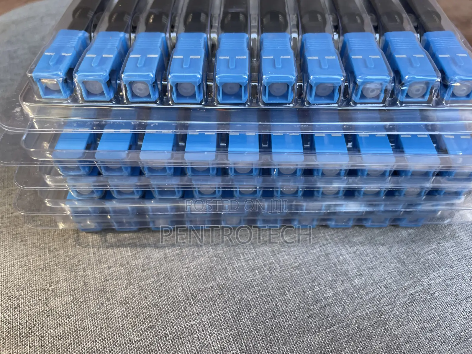 Fiber Optic Fast Connector FTTH Single Mode Fiber Optic Adapter