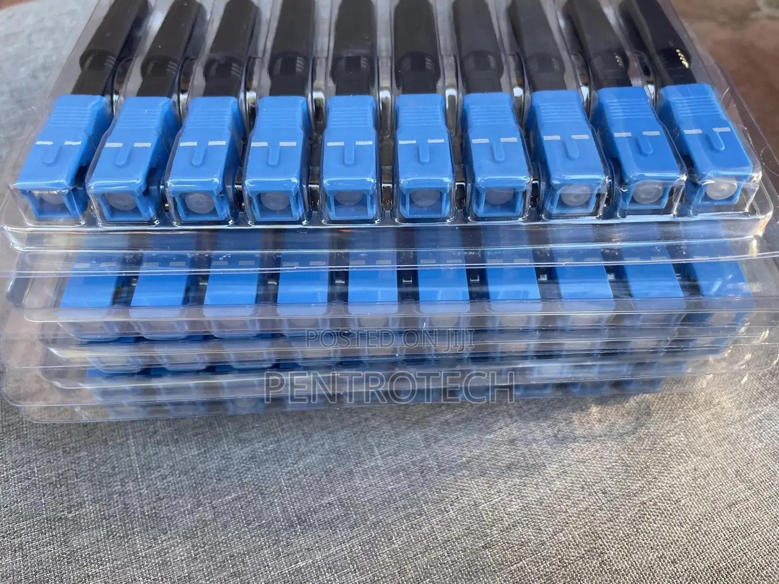 Fiber Optic Fast Connector FTTH Single Mode Fiber Optic Adapter