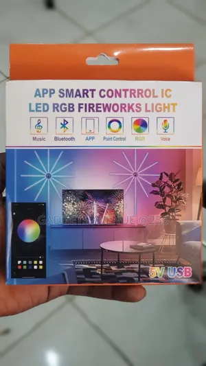 App Smart Control Ic Led RGB Fireworks Light