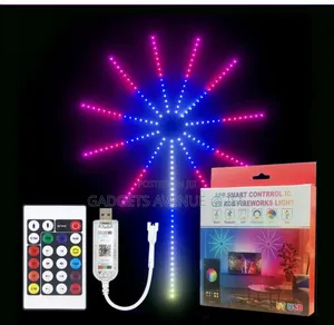 App Smart Control Ic Led RGB Fireworks Light