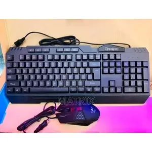 Backlit Gaming Keyboard And Mouse Combo Mechanical Gaming