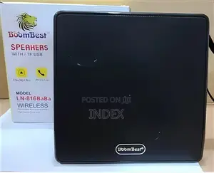 Boombest Wireless Speaker and Radio-Black