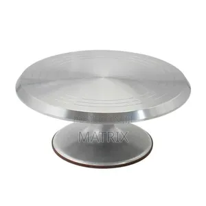 12 Inch Rotating Cake Decorating Revolving Pottery Stand Turntable