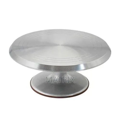 12 Inch Rotating Cake Decorating Revolving Pottery Stand Turntable