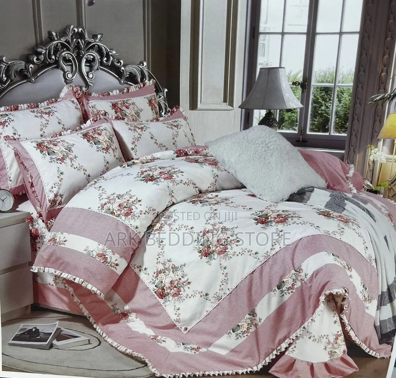 Fringe Blossoms Duvet Cover Set