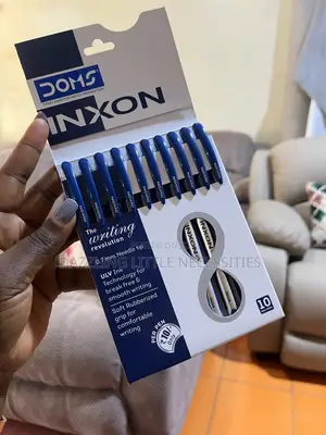 Doms Inxon Blue Pens (Pack of 10)
