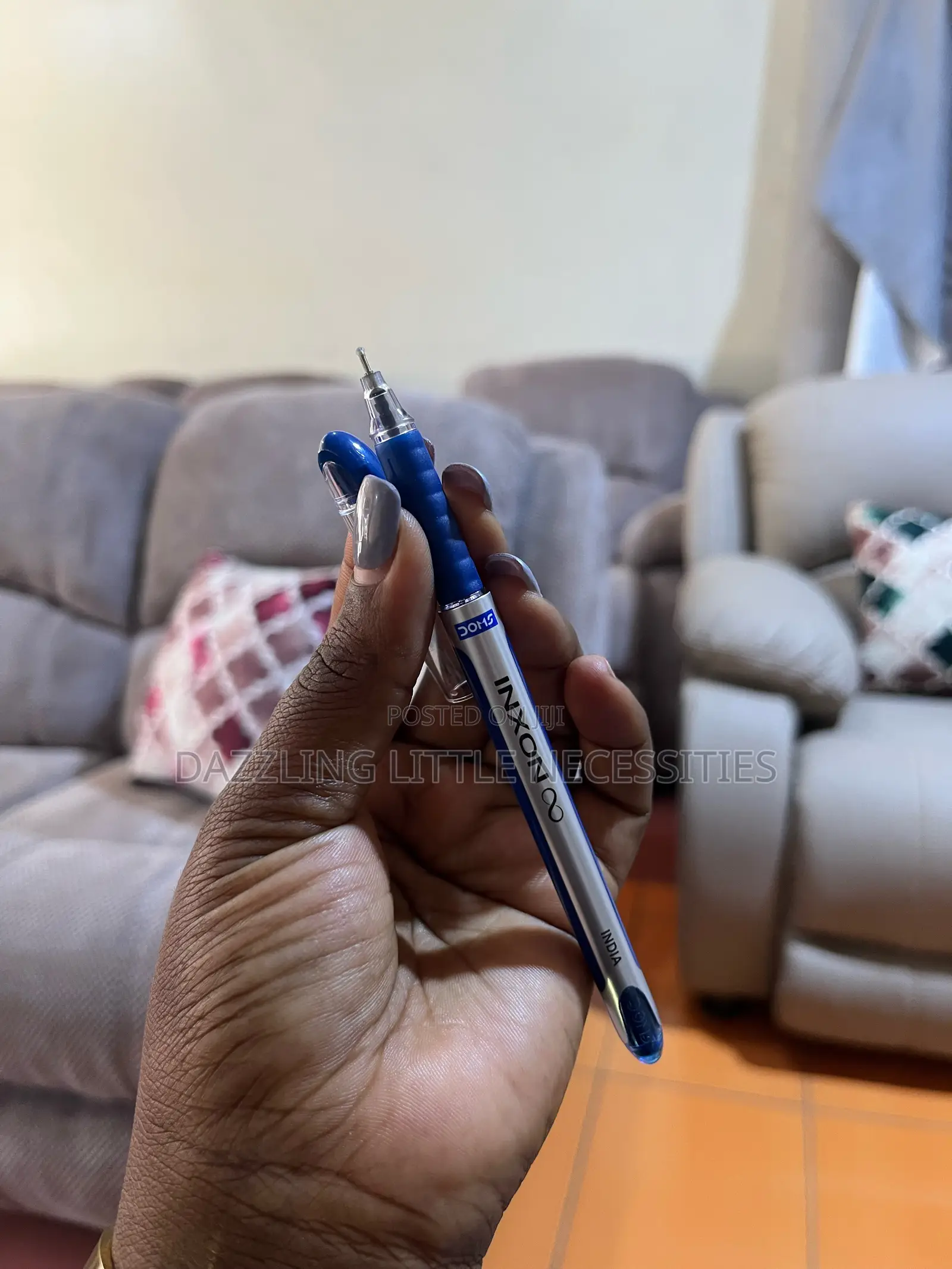 Doms Inxon Blue Pens (Pack of 10)