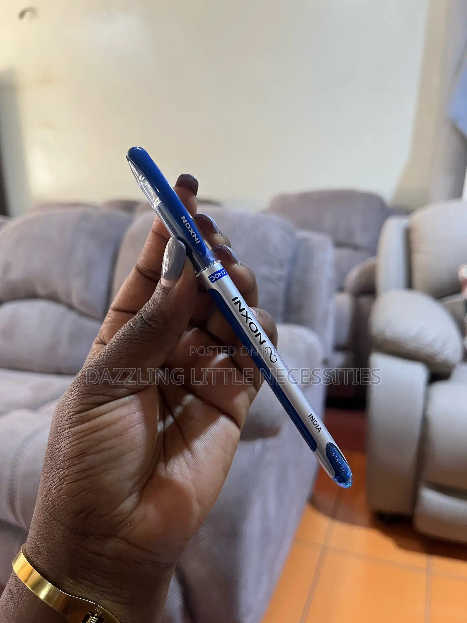 Doms Inxon Blue Pens (Pack of 10)