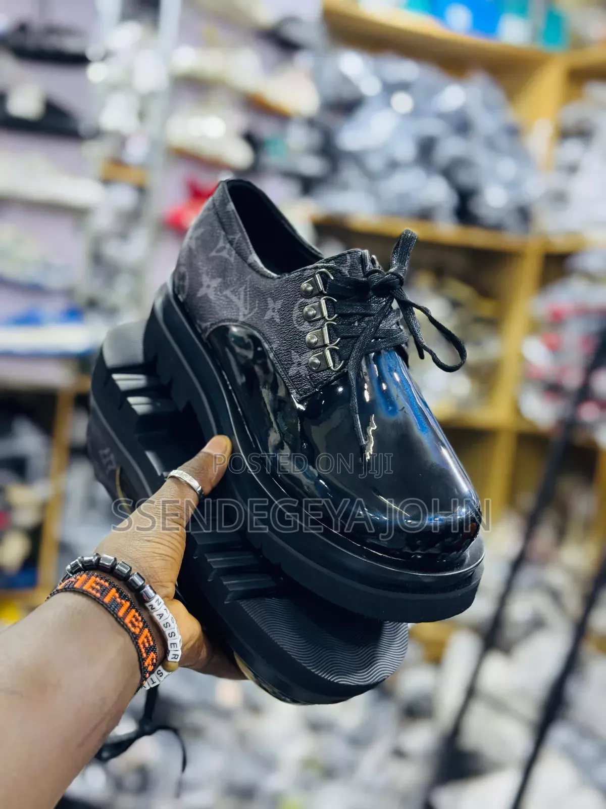 Louis Vuitton Monogram Derby Shoes
