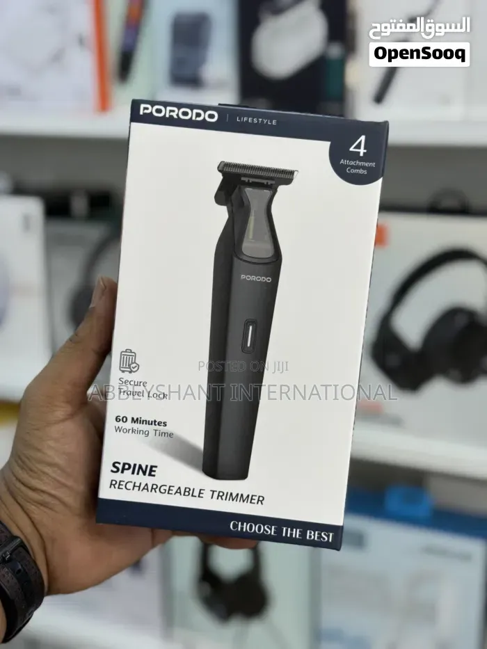 Porodo Lifestyle Spine Rechargeable Trimmer