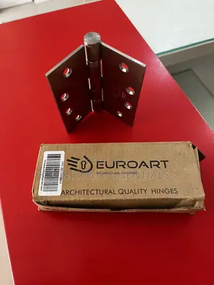 Euroart Stainless Steel Ball Bearing Hinges - 4" Heavy Duty