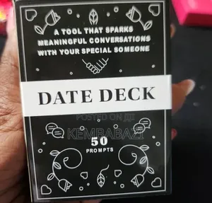 50 Prompts Date Deck Conversation Cards