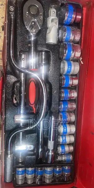 24-Piece 1/2 Inch Drive Socket Wrench Set,
