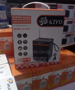 Kivo Ki-7407 Super Bass Wireless Speaker.