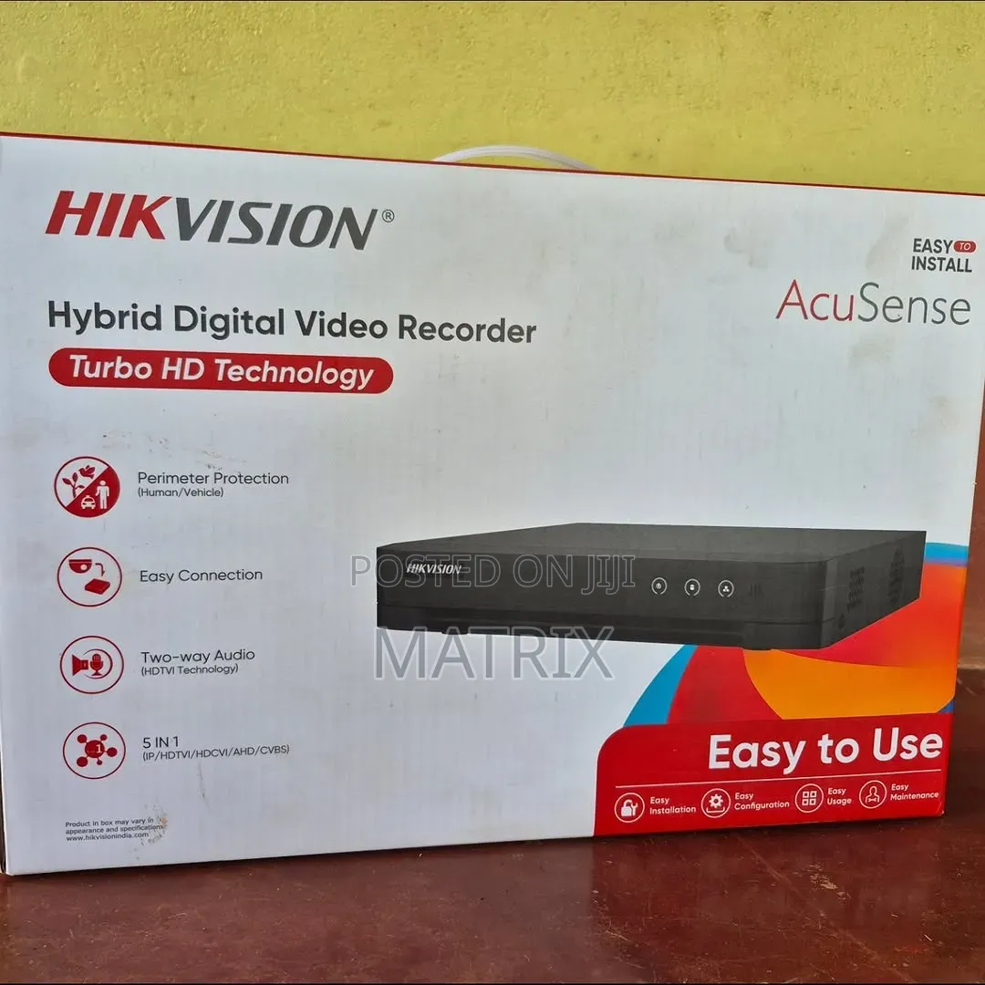 Hikvision Hybrid Digital Video Recorder (Dvr).