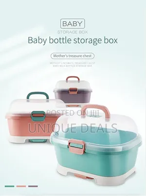 Baby Bottle Holder, Toddler Bottles Storage Box