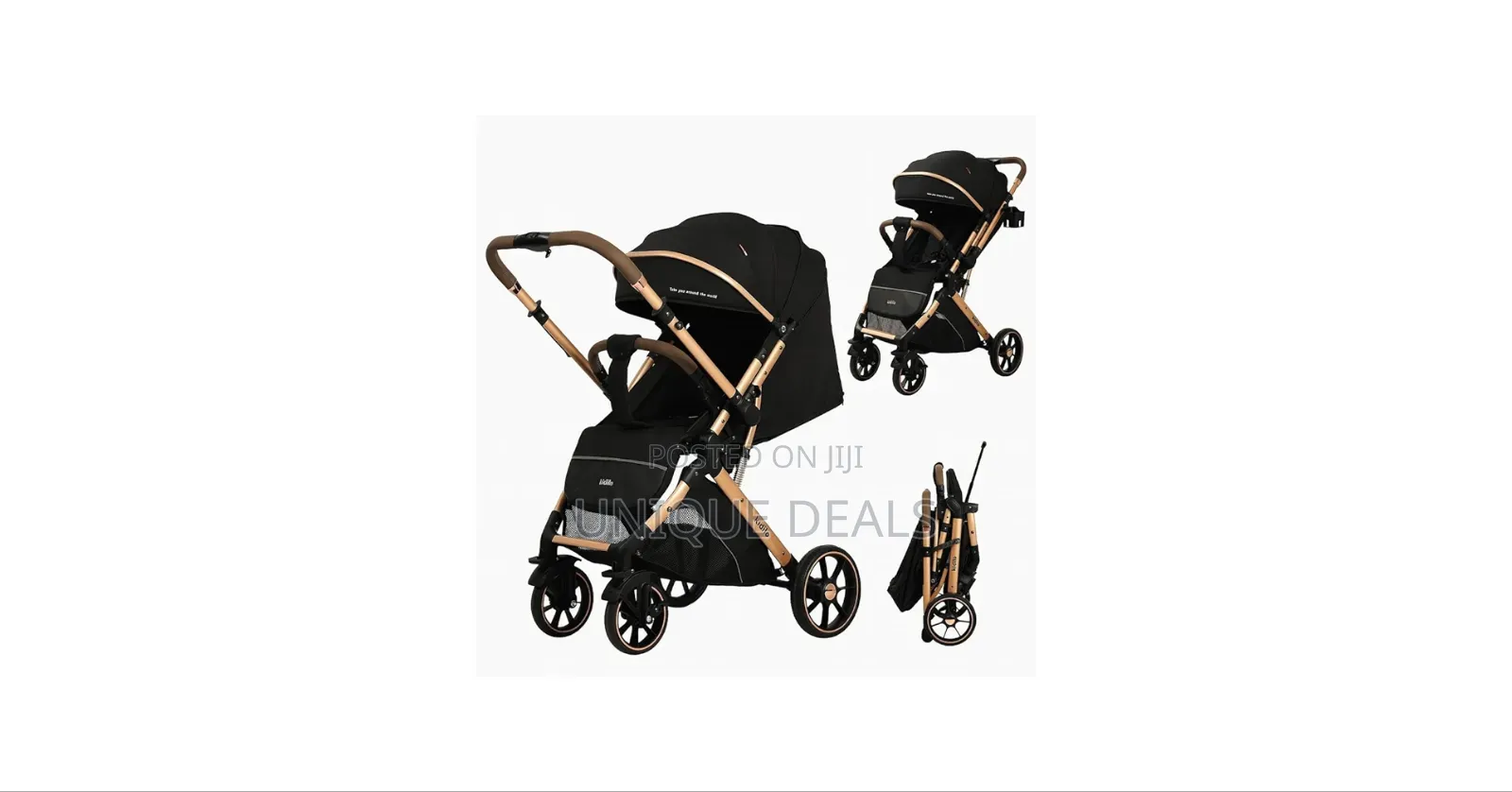 Kidilo Baby Stroller -Kidilo - Convertible Stroller