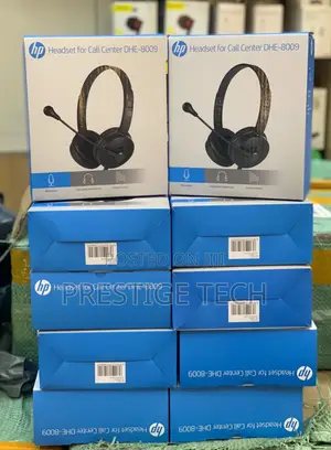 Hp Dhe-8009 Telephone Headset for Call Centre Gaming Headphones