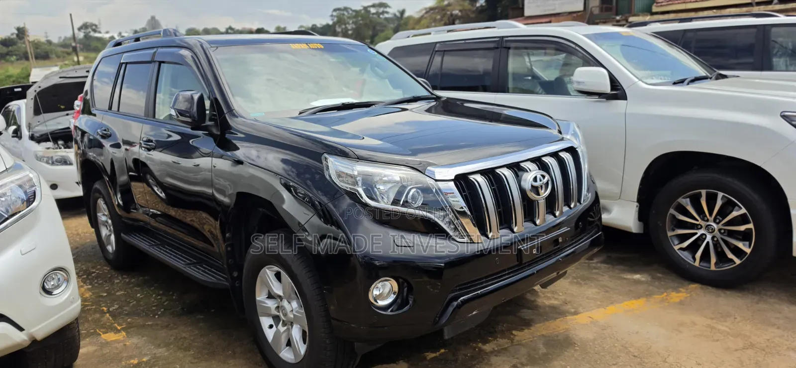 Toyota Land Cruiser Prado 2017 Black