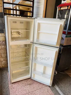 Imported Used Frostfree Silver Doubledoor Hisense 295l Fridge
