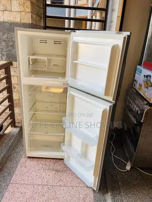 Imported Used Frostfree Silver Doubledoor Hisense 295l Fridge