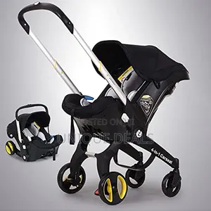 Foldable 4-in-1 Baby Stroller and Car Seat Combo