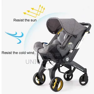 Foldable 4-in-1 Baby Stroller and Car Seat Combo