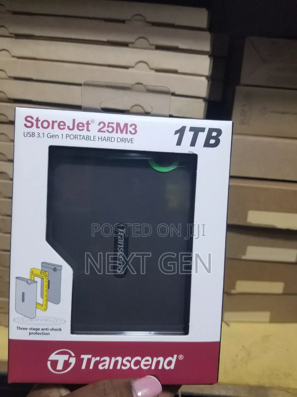 1tb Transcend External HDD