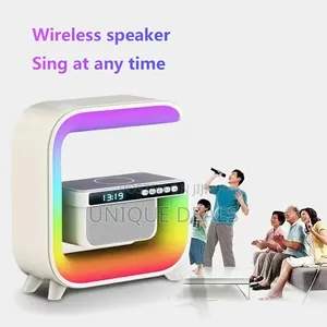 G3 Led Wireless Charging Speaker With Bluetooth Connectivity