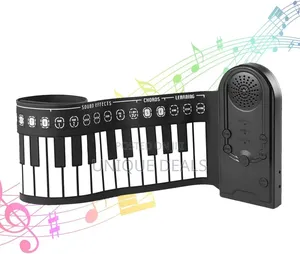 Foldable Roll Up Flexible Piano, 49 Keys