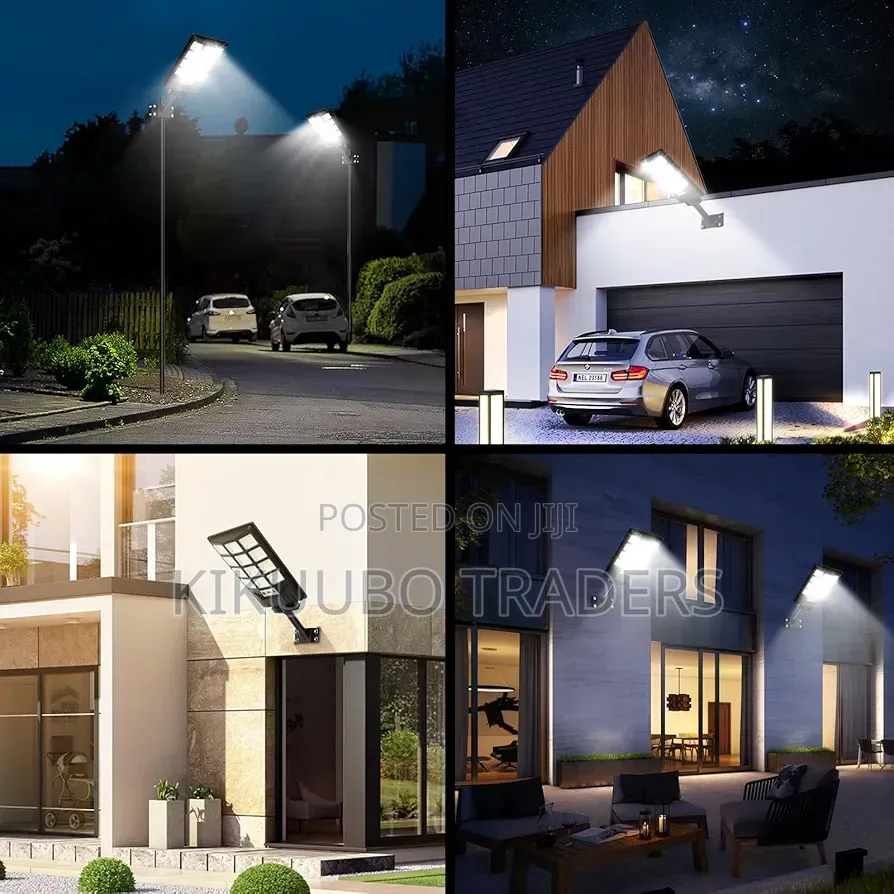 Solar Street Lights Outdoor, Waterproof Motion Sensor