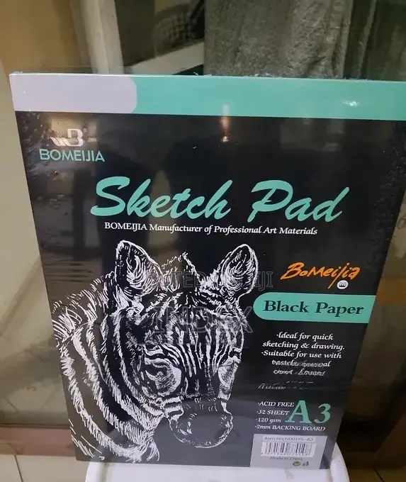 A3 Black Paper Sketch Pad