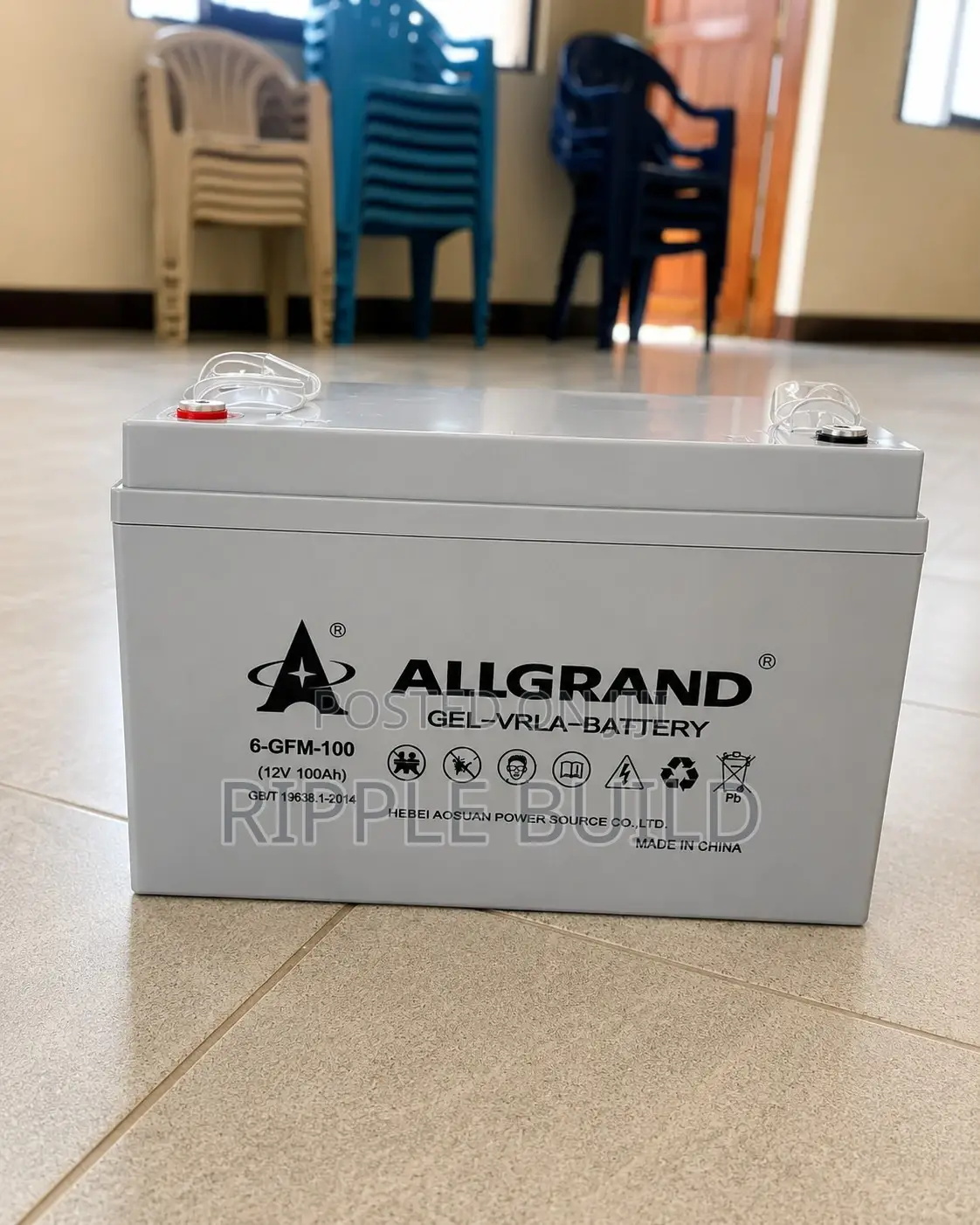 100ah 12v Deep Cycle Gel Battery for Solar Systems