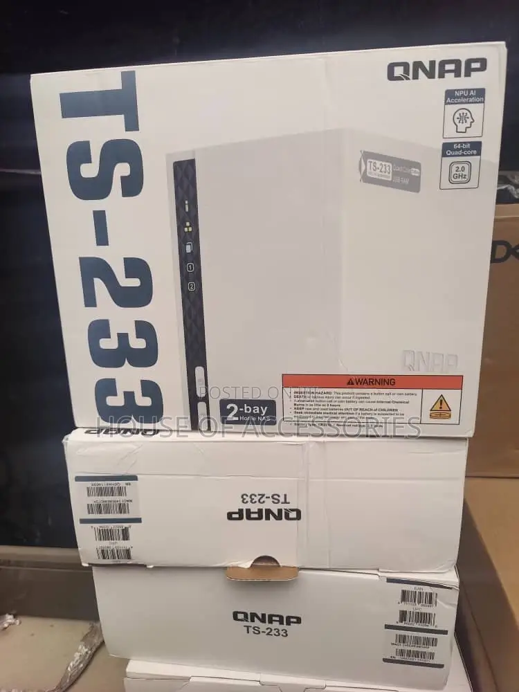 Qnap 2bay Nas HDD Storage