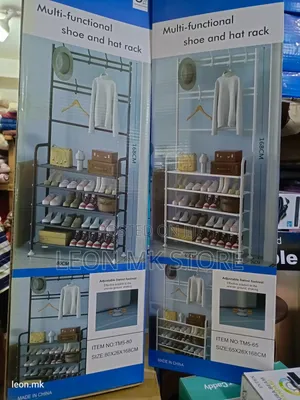 Hanging Pole and Shoe Racks