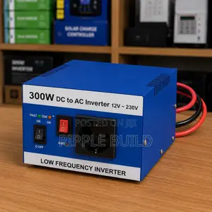 300w 12v Solar Power Inverter for Tv, Lights Backup – Kampala