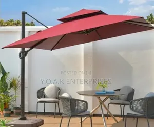 Umbrella With Steel or Plastic Base