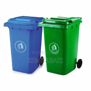 240litres Heavy-Duty Plastic Wheelie Waste Bin
