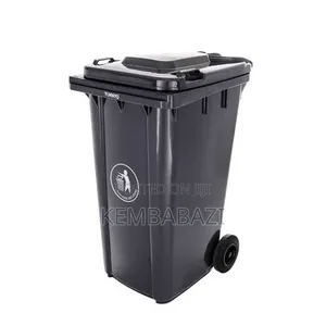 240litres Heavy-Duty Plastic Wheelie Waste Bin