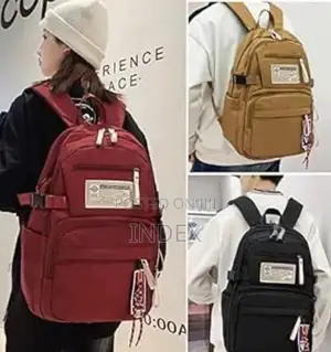 Hualibao Unisex Large-Capacity College Backpack,