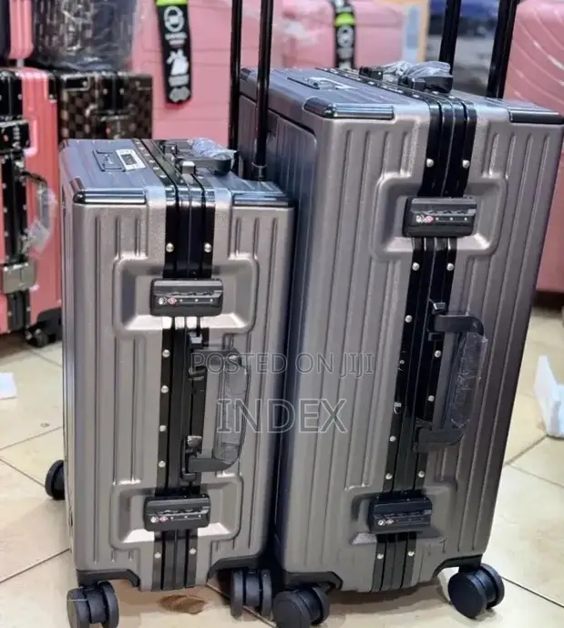 Premium Zipperless Aluminum Frame Luggage Set