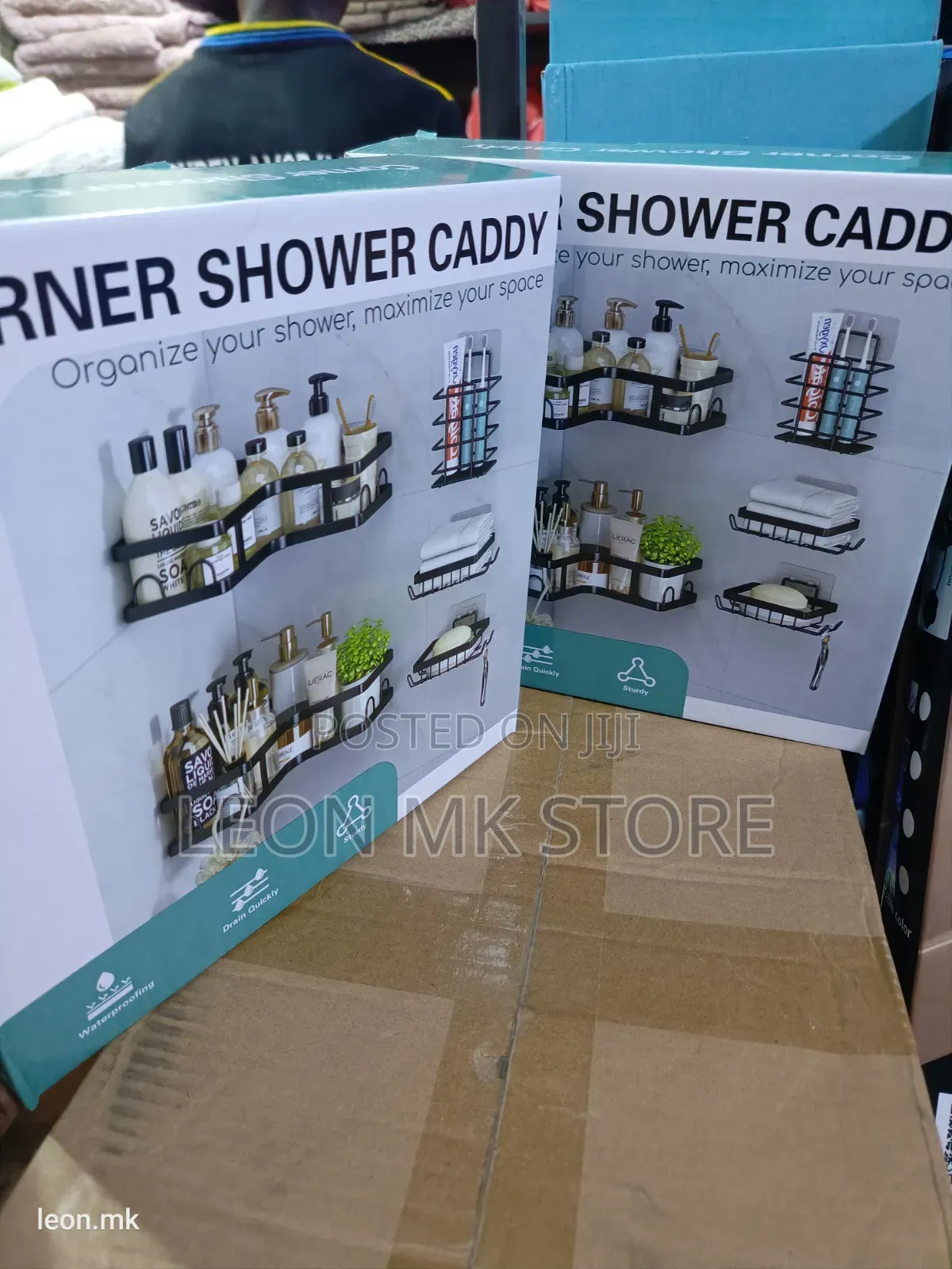 Corner Bathroom Rack