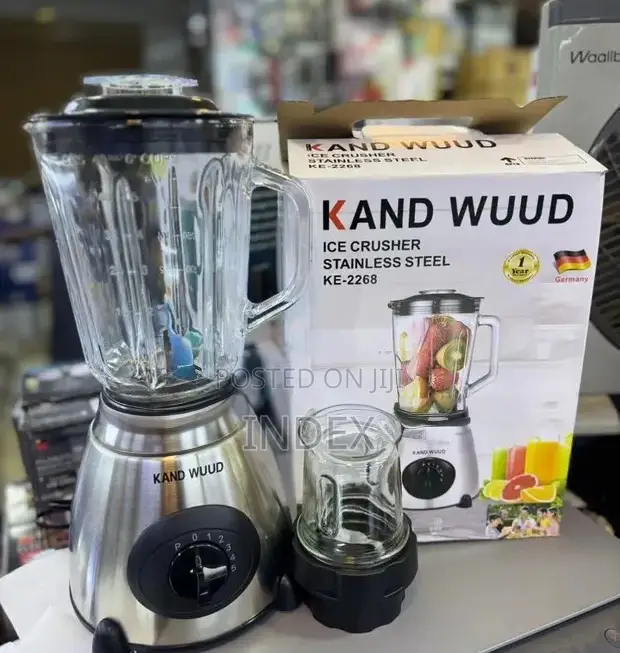 1.5l Kand Wuud Ke-2268 Blender and Ice Crusher Set